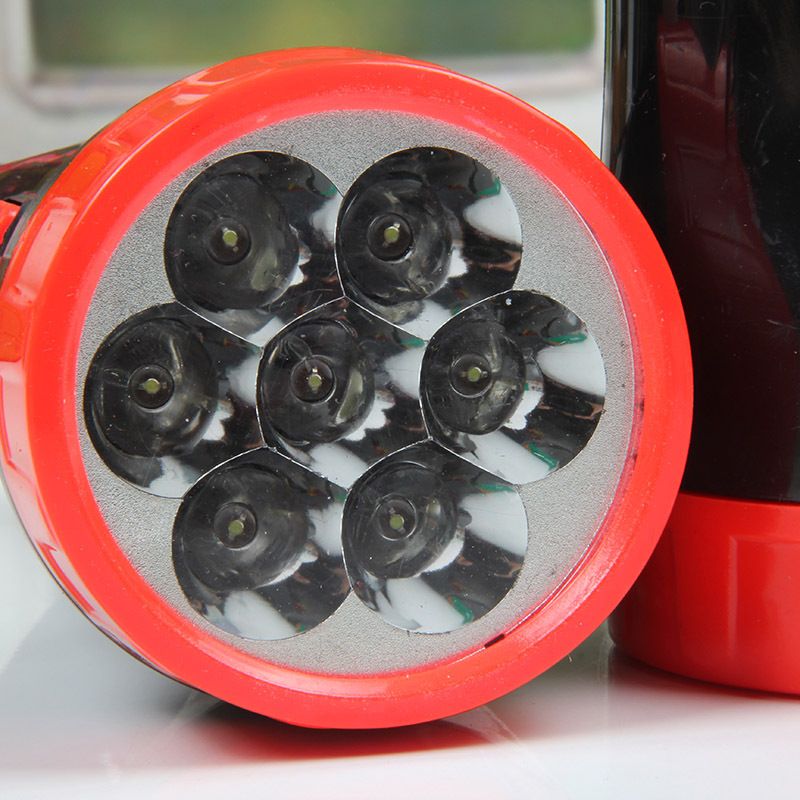 led充电手电筒二挡强光探照灯便携式手提户外照明灯手电厂家批发详情图3