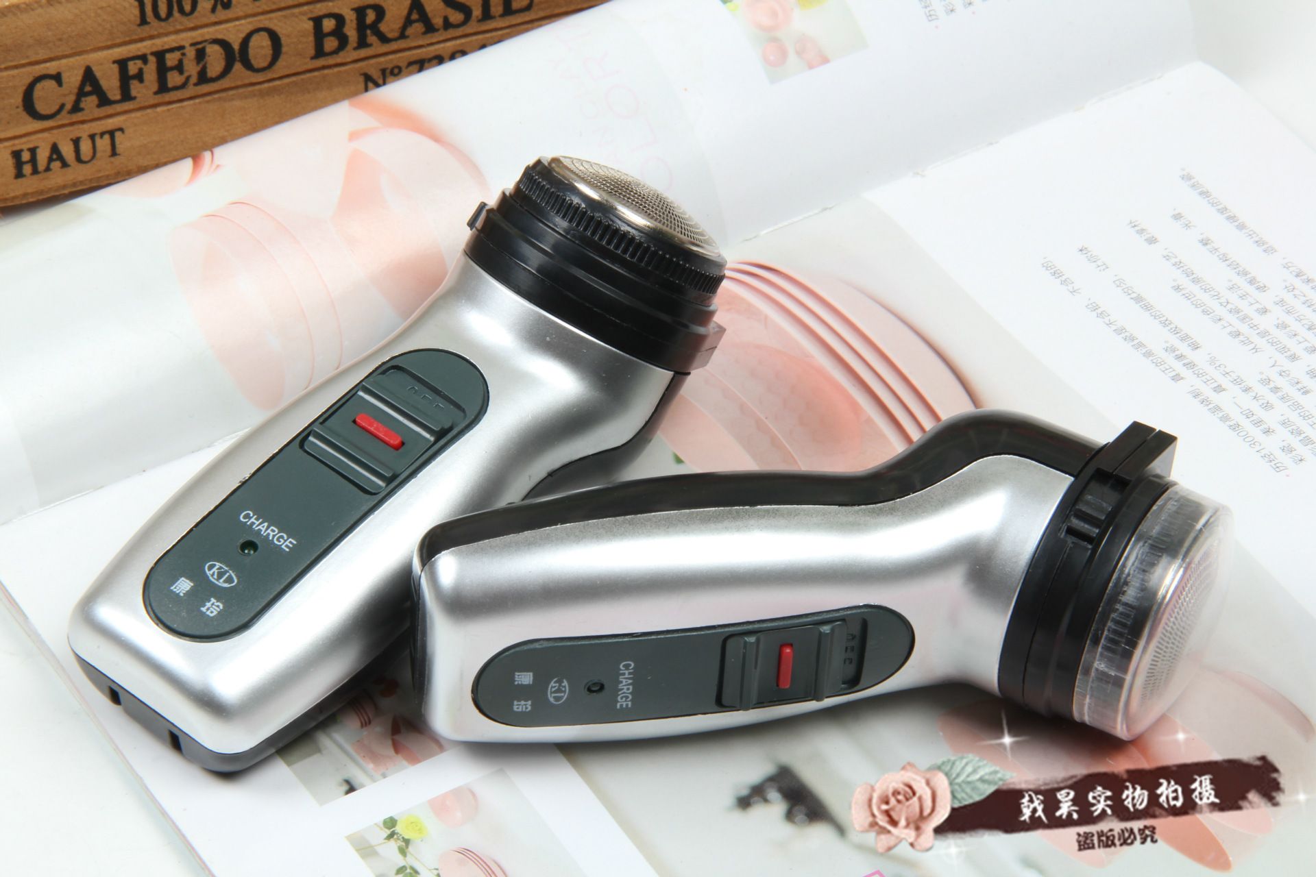 电动剃须刀男士刮胡刀便携胡须刀内置电池非充电刮胡刀厂家批发详情6