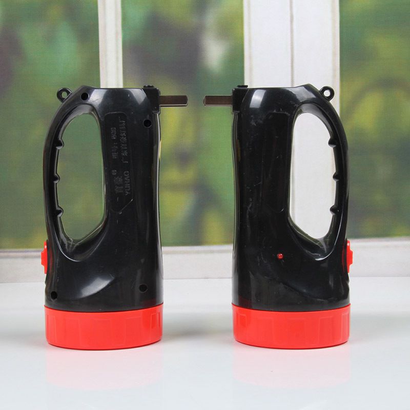 led充电手电筒二挡强光探照灯便携式手提户外照明灯手电厂家批发详情2