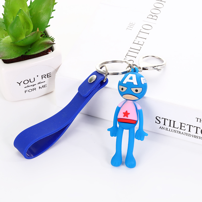 软胶创意卡通公仔摆件3d立体手办公司盲盒企业吉祥物礼品钥匙扣详情1