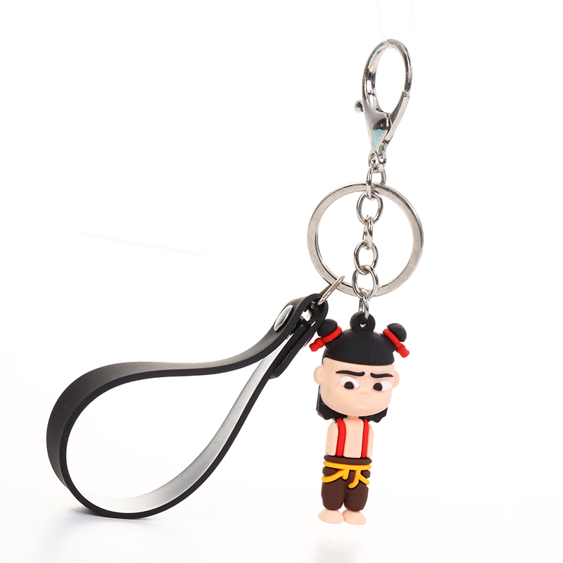 软胶创意卡通公仔摆件3d立体手办公司盲盒企业吉祥物礼品钥匙扣详情图5