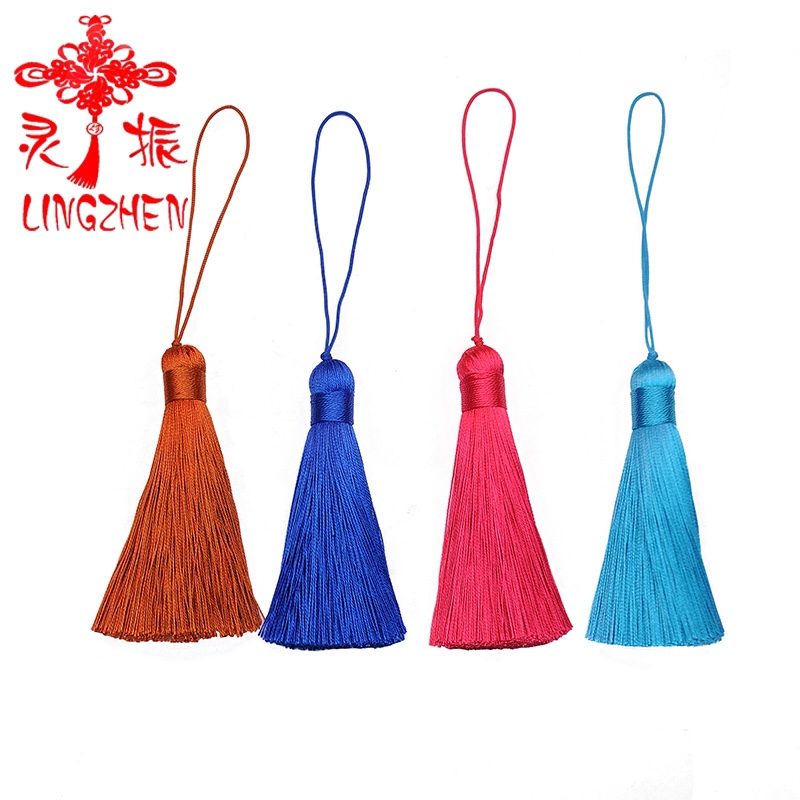 8cm涤纶短胖流苏吊穗古装汉服压襟-1 详情图1