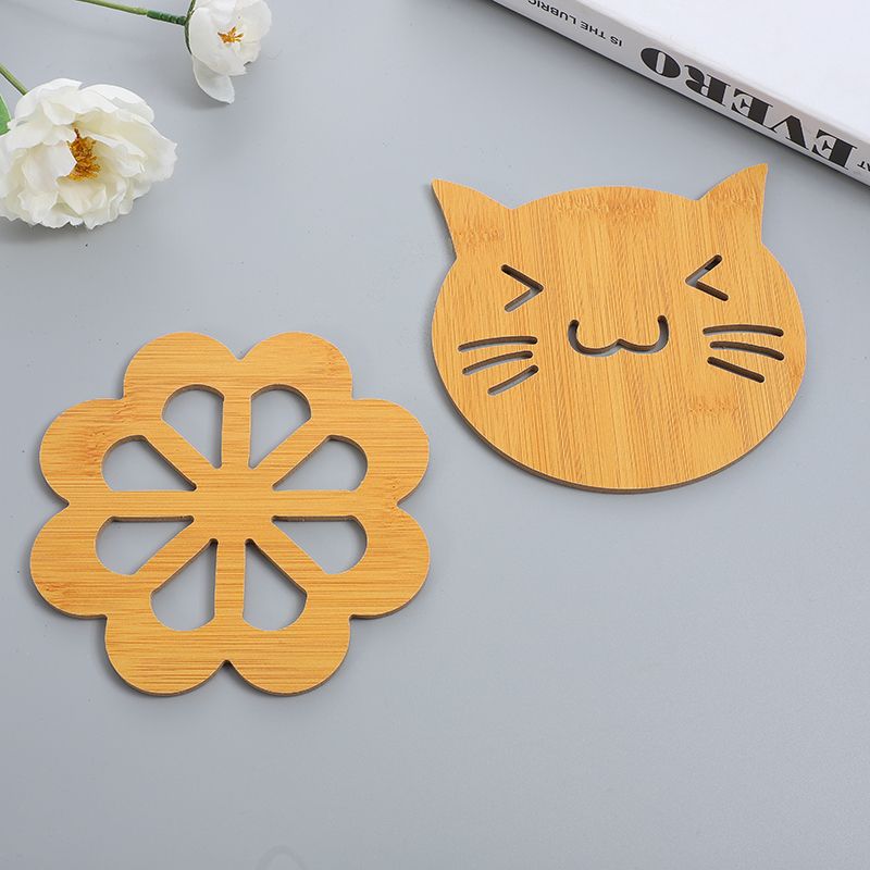 厂家直销镂空花刻花竹垫批发两元店货源 实用好物推荐详情图1