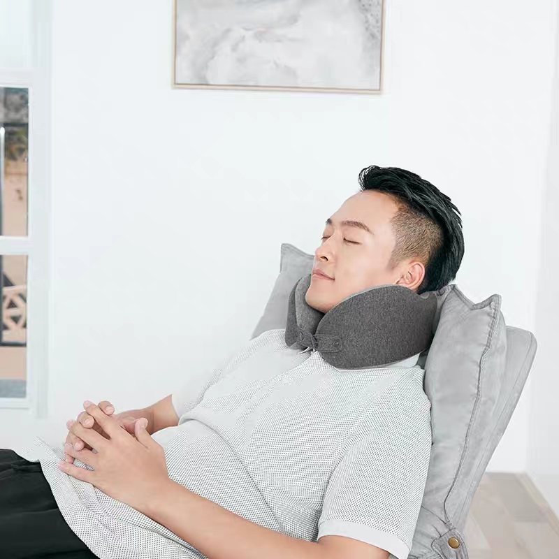 乐范记忆绵u型护颈枕头超轻便携u型枕u形枕飞机汽车午休神器详情图1