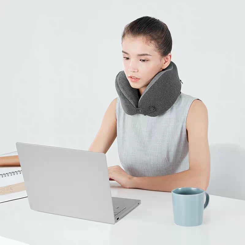 乐范记忆绵u型护颈枕头超轻便携u型枕u形枕飞机汽车午休神器详情图2