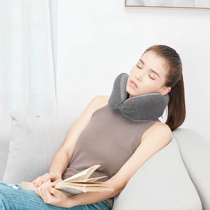 乐范记忆绵u型护颈枕头超轻便携u型枕u形枕飞机汽车午休神器详情图3