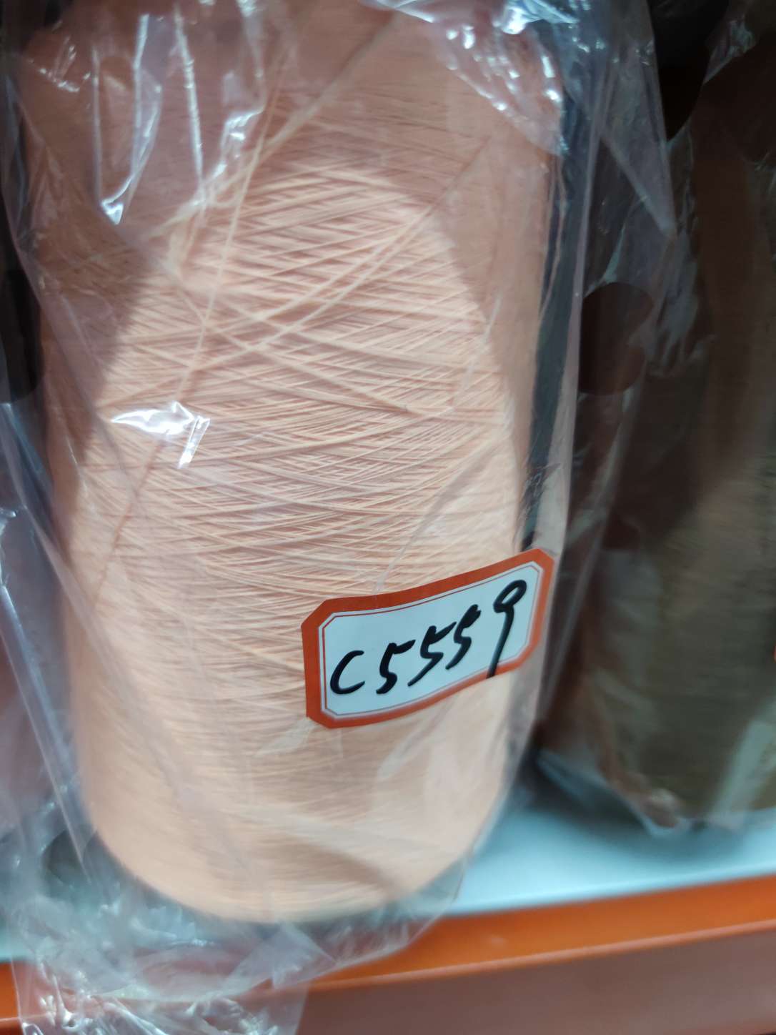 晟益化纤锦纶高弹丝 弹力丝纱线胚纱 缝纫线 有色锦纶 高弹丝  锦纶弹力丝 锦纶丝详情图1