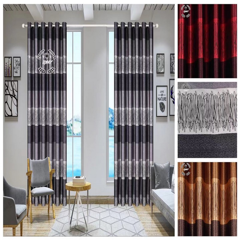 窗帘 成品 客厅卧室遮光 隔热详情图1