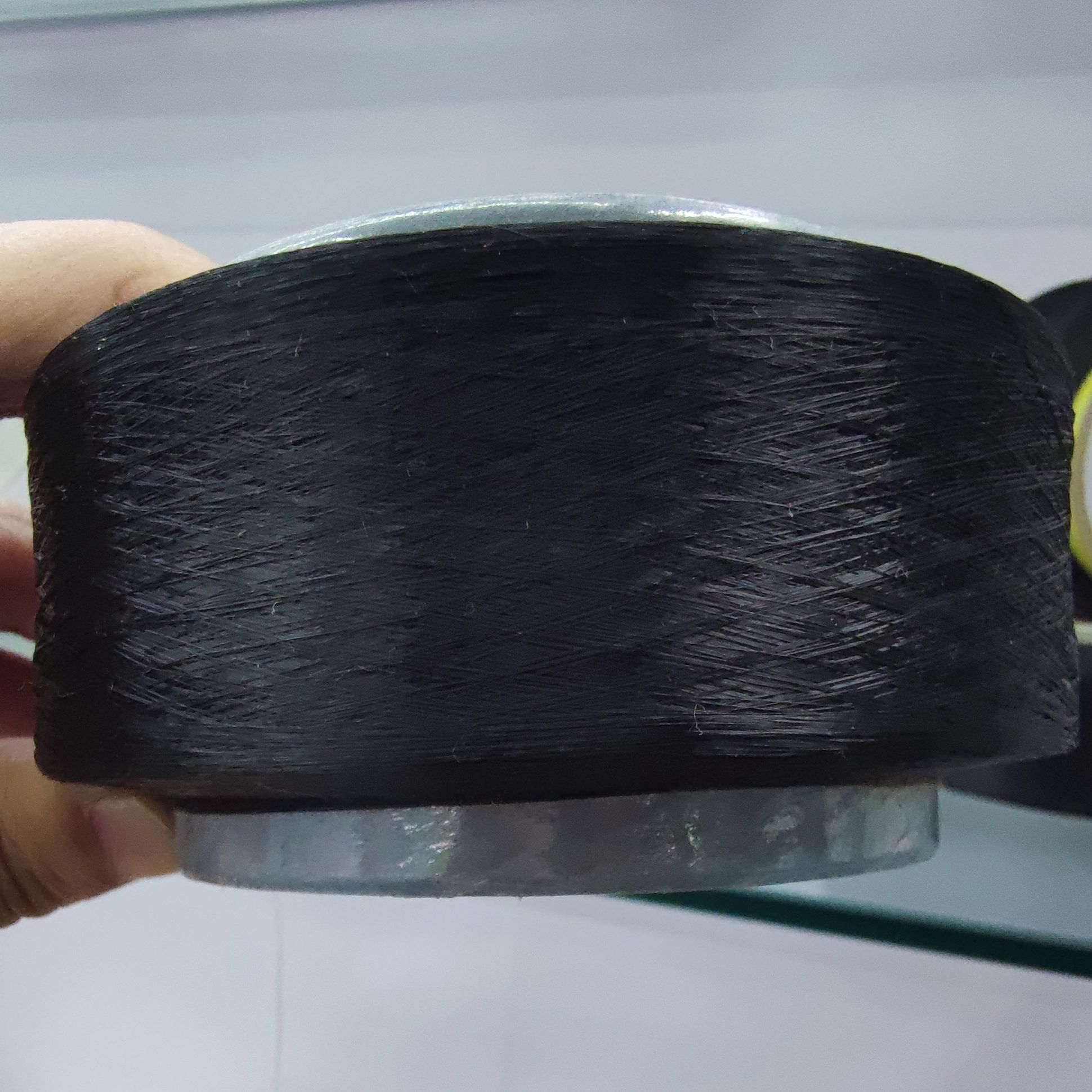 30d40d70d140d 原材料黑色氨纶丝高弹性氨纶丝 详情图1