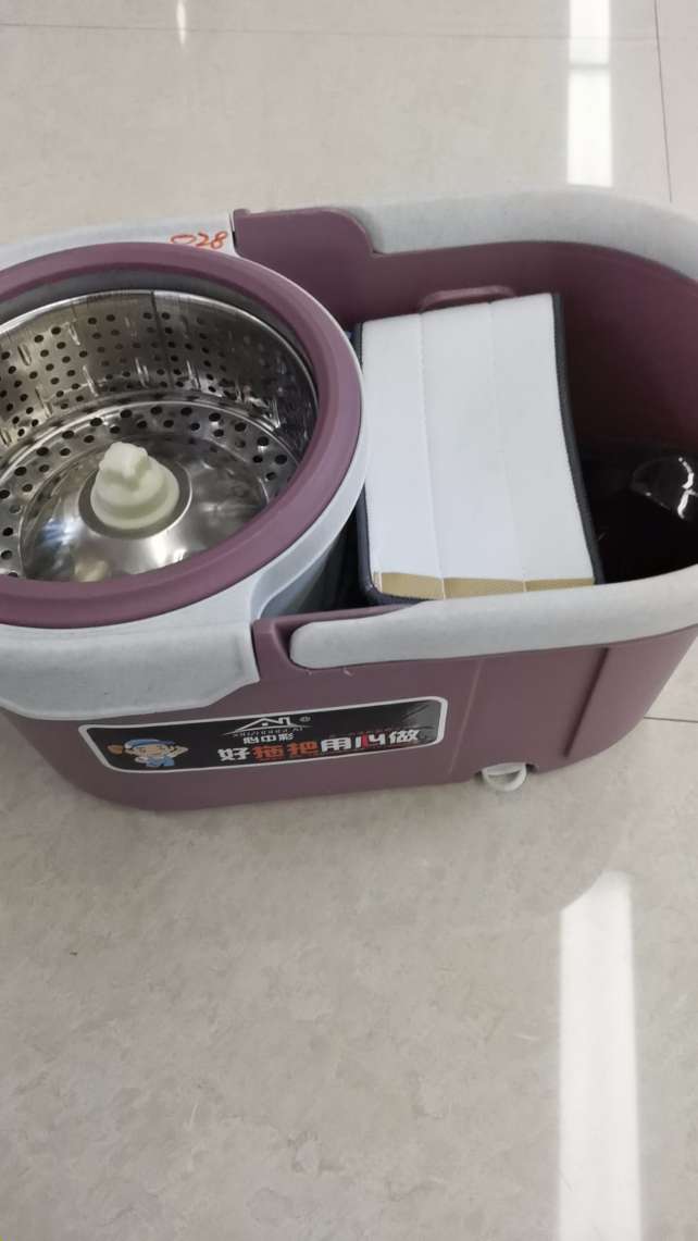 【超厚】拖把旋转拖把桶家用懒人拖把拖布桶墩布桶好神拖 3拖把头详情图2