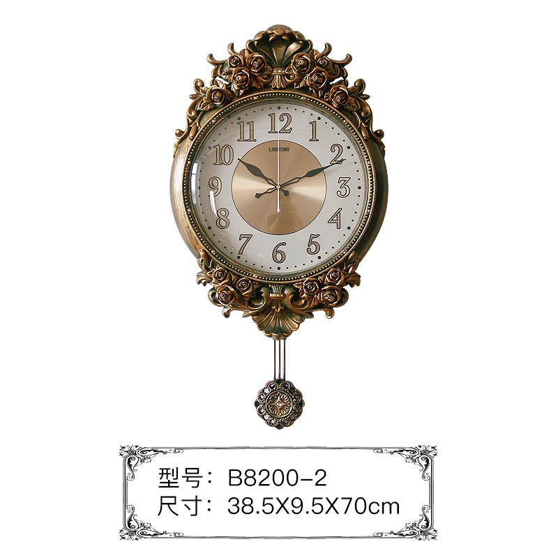 钟表挂钟 时尚创意挂钟 钟表家居装饰 时钟挂钟艺术设计 美观实用挂钟详情图2