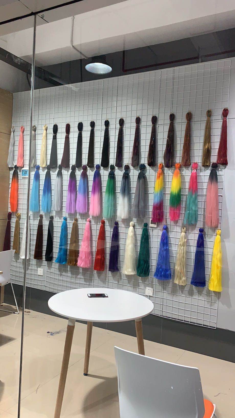 100克双色大辫子 非洲脏辫 三股辫 黑人假发详情图5