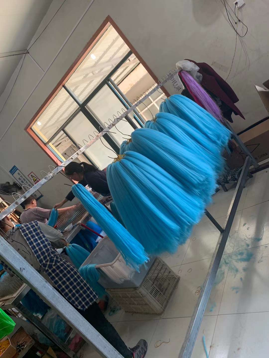 100克双色大辫子 非洲脏辫 三股辫 黑人假发详情图3