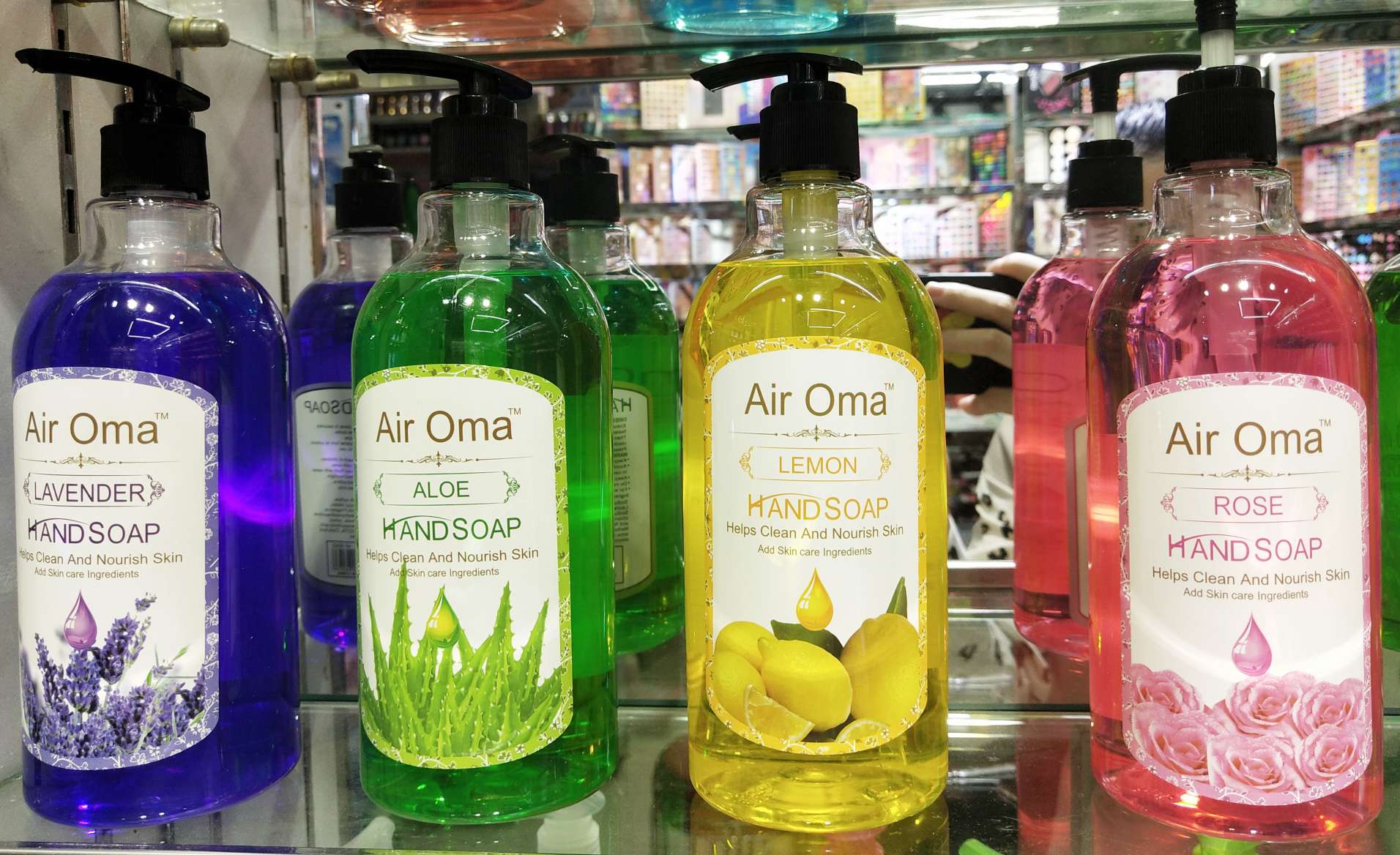500ml洗手液 透明 hand liquid soap详情图1