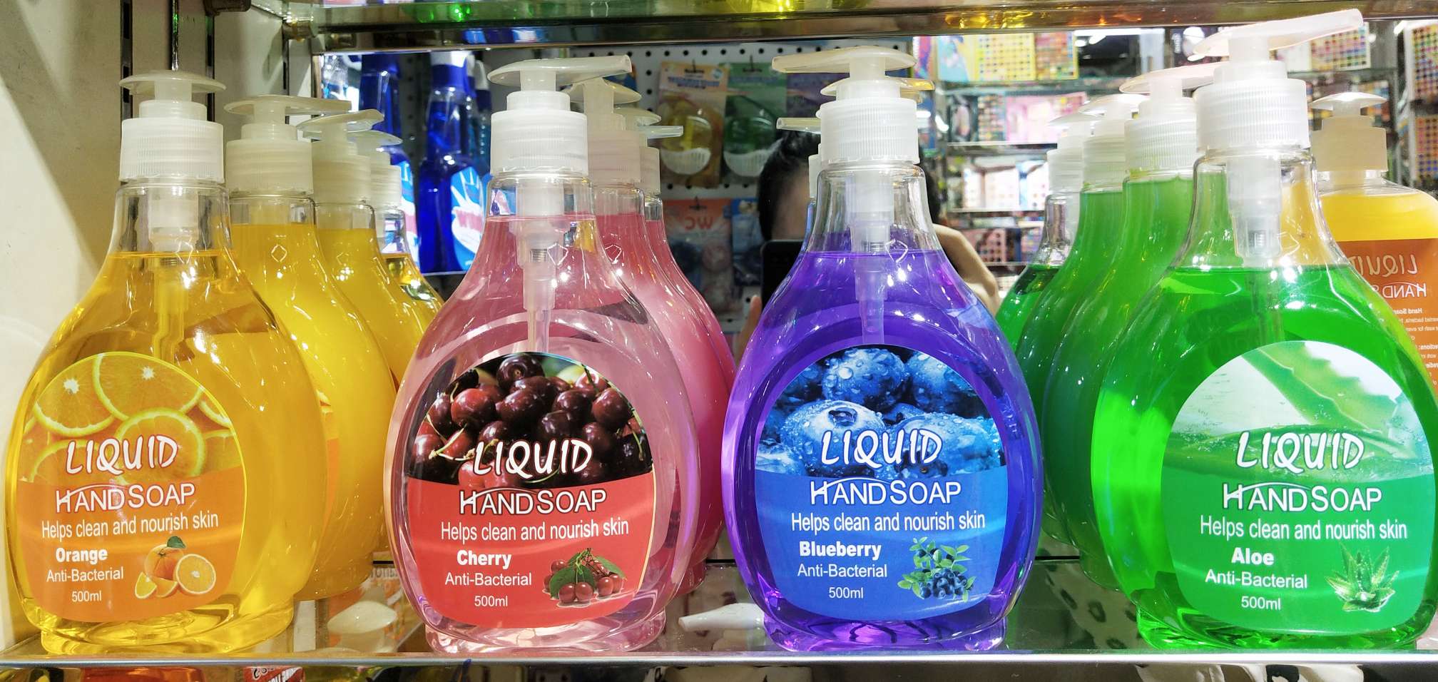 500ml洗手液 透明 hand liquid soap详情图4