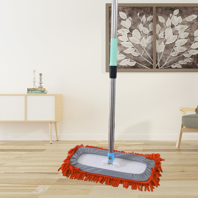 雪尼尔平板拖把瓷砖木地板拖地神器吸水家用一拖净酒店大号拖布详情图1