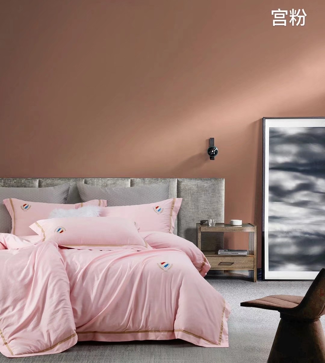 01支长绒棉四件套多件套纯棉四件套全棉被子被套春秋被礼品被婴儿双层纱套件天然乳胶床垫乳胶枕芯立体水洗棉冬被详情图3