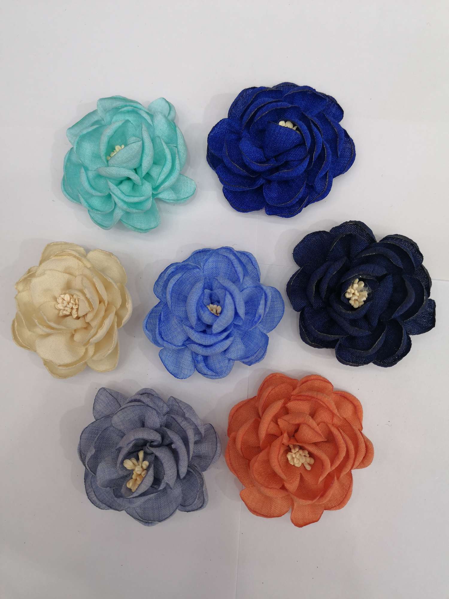 烧边波浪花芯服饰配件儿童饰品配件详情图1