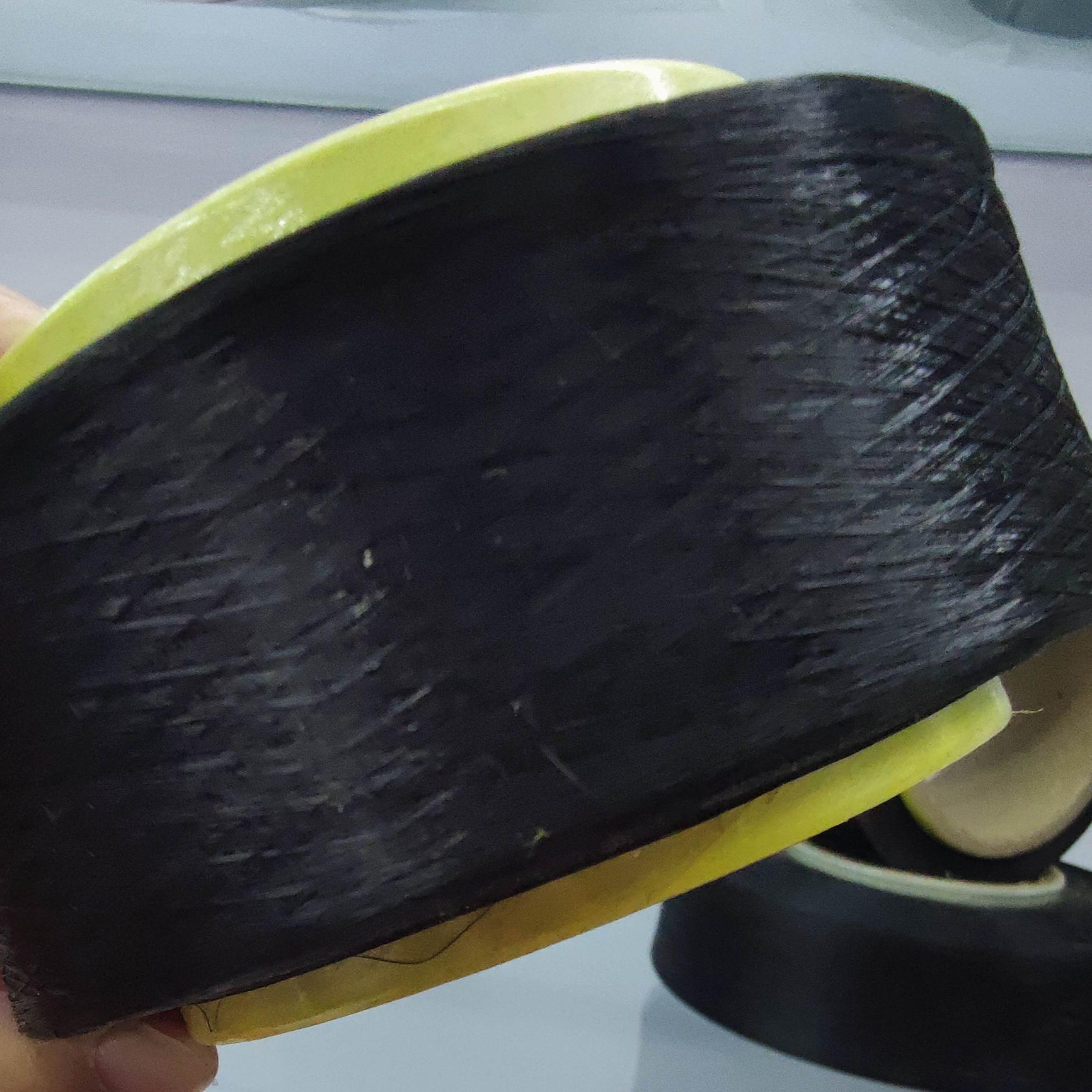 30d40d70d 140d 原材料黑色 氨纶丝高弹性  氨纶丝 详情图1