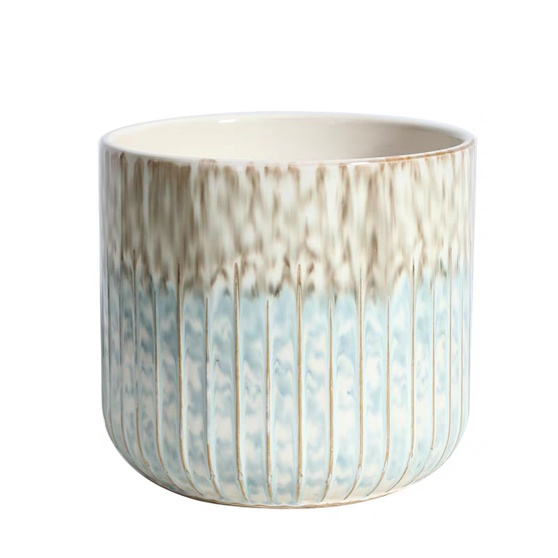 园艺花盆塑料陶瓷花瓶容器多款可选花盆塑料g陶瓷脸盆家居装饰详情图4