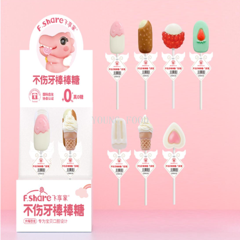批发包邮 飞享家 棒棒糖网红零食糖果儿童零食水果味糖果礼盒详情图1