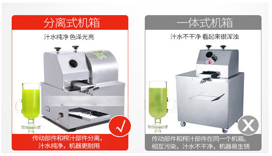 电动甘蔗机榨汁机商用不锈钢立式插电鲜榨蔗汁机详情4