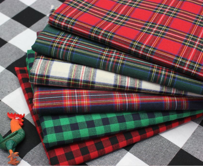 圣诞格子布详情图2