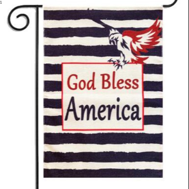 亚马逊专供夏季花园旗数码双面亚麻印花图案户外庭院旗帜厂家批发16详情图3