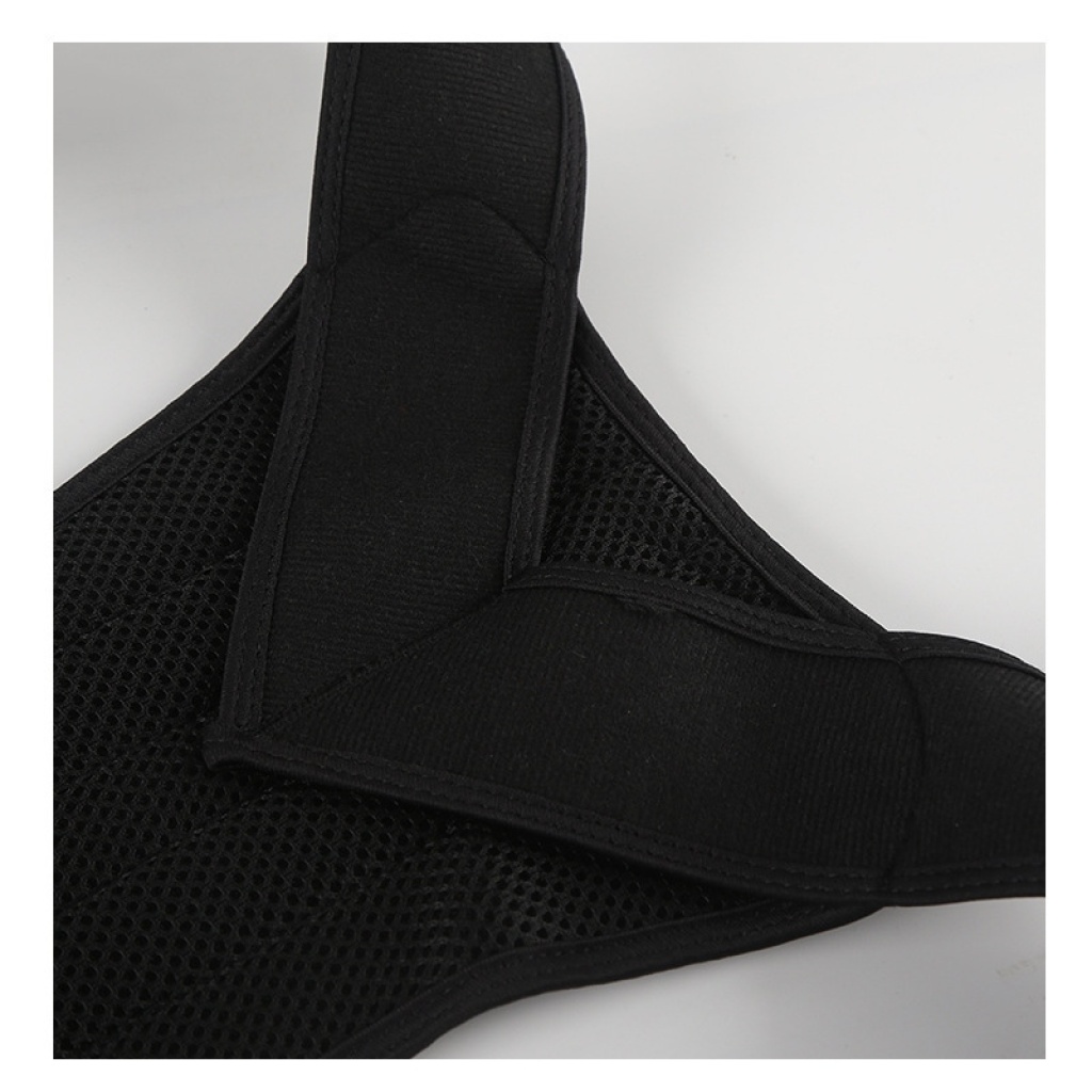 驼背矫正带背姿姿势纠正带背部矫姿带 背带加强矫正器支撑固定带详情5