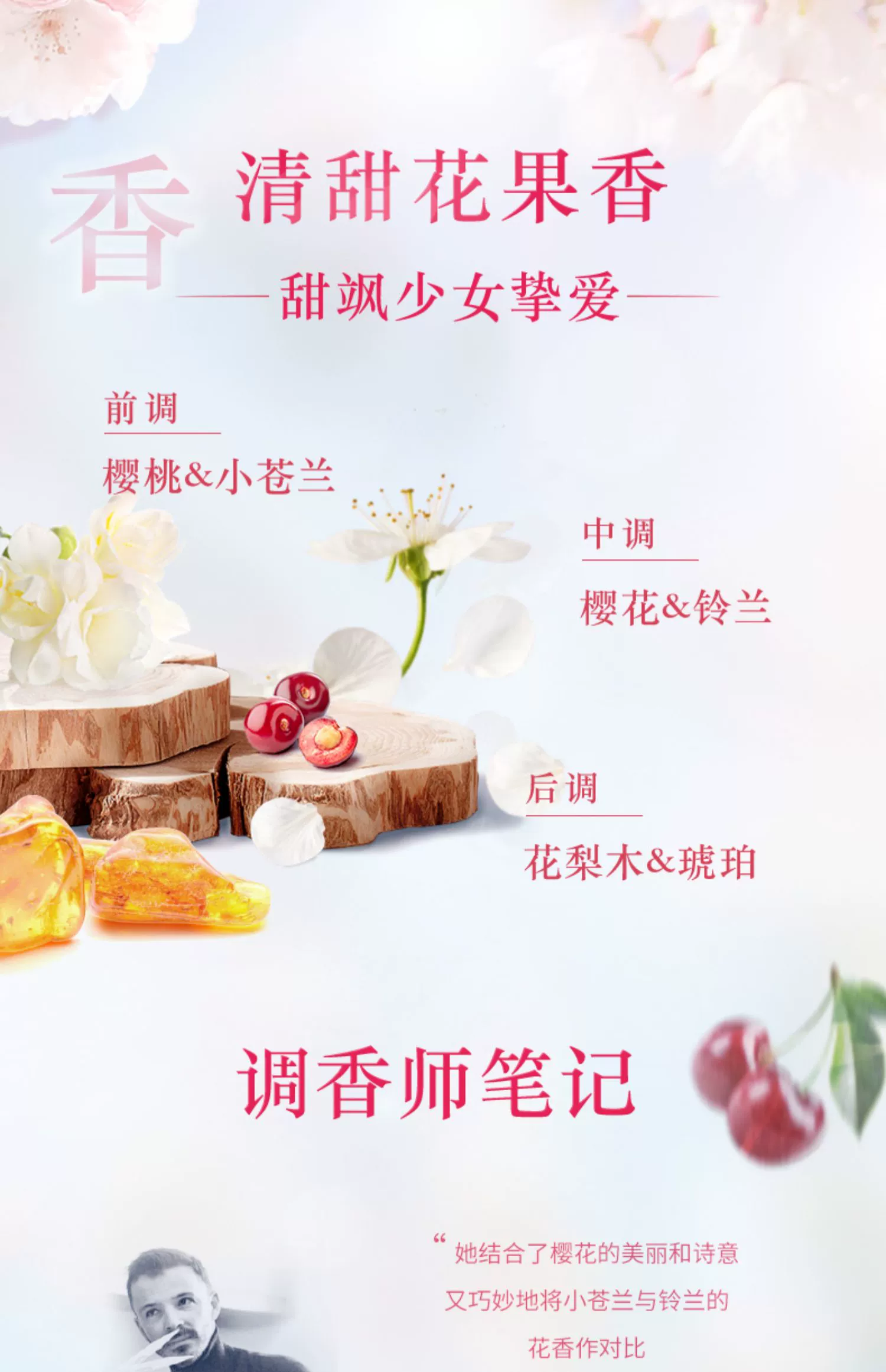 法国欧舒丹白樱花沐浴露身体乳套装全身清洁补水保湿滋润男女香体留香详情2