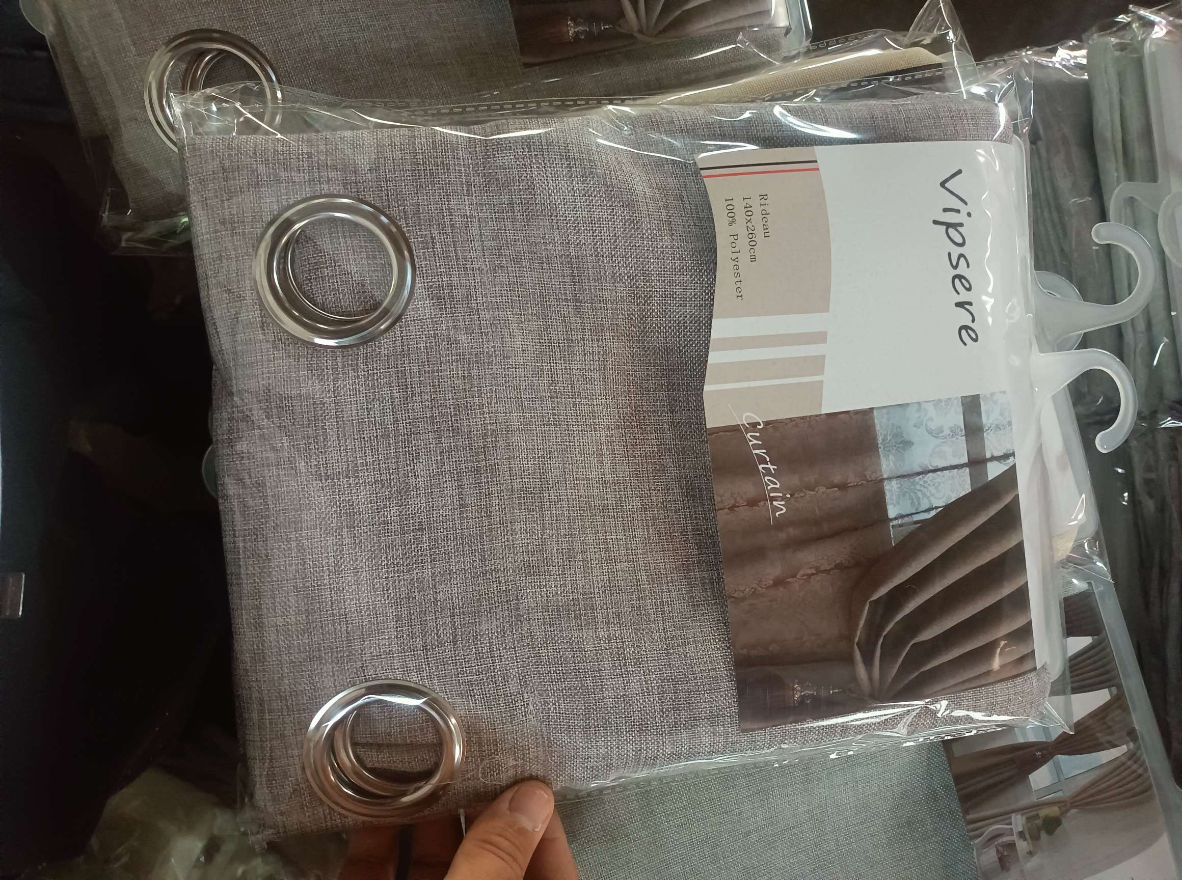 定制麻料窗帘详情图1