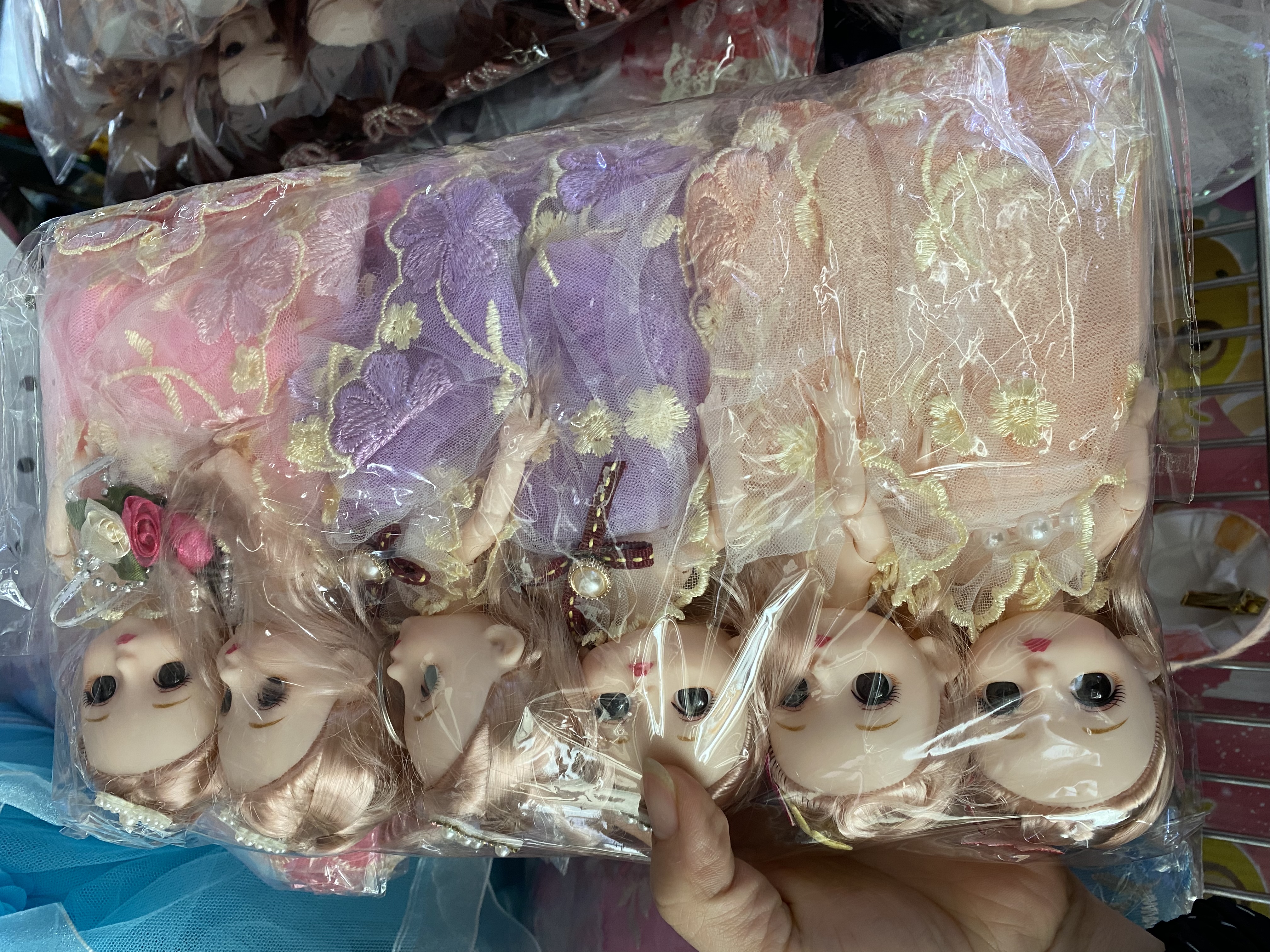 5元一个6寸小多关节娃娃详情图3