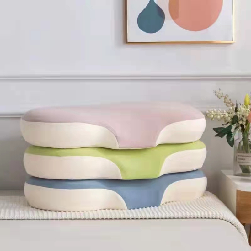 品如家纺夏季新品果冻凉皮云朵枕猫肚皮枕护颈枕详情图1