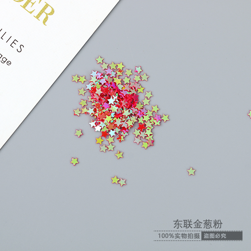美甲亮片糖果纸碎片七彩幻彩碎玻璃贴纸糖果饰品纸白钻镜片金光亮片详情图5