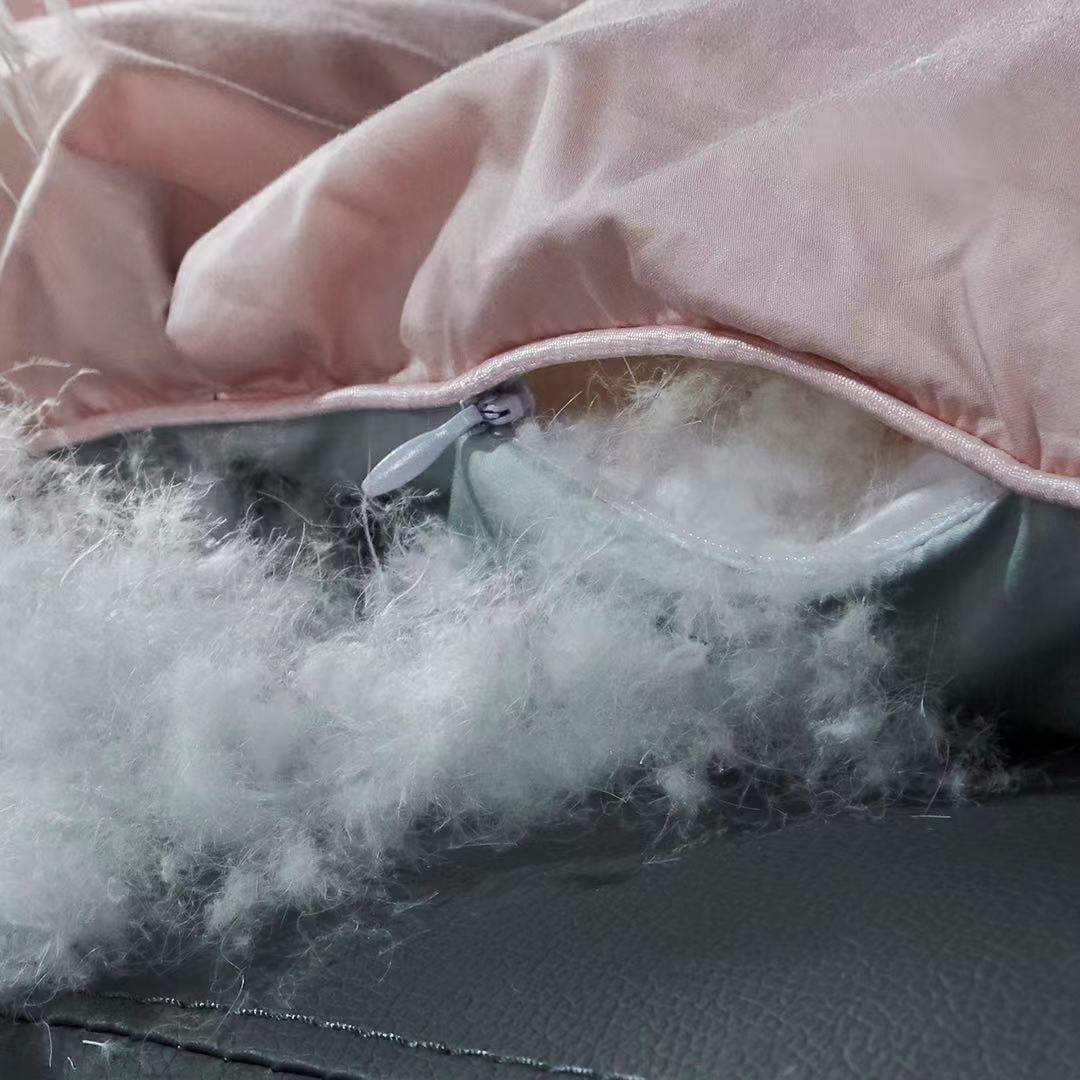 匈牙利雪域至尊白鹅绒优等品！填充90%白鹅绒详情图3