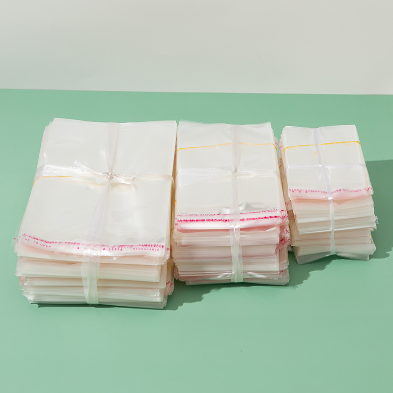 跑量批发现货opp袋子不干胶透明自粘袋 一次性kn95口罩包装袋定做 详情图2
