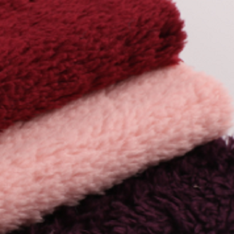 单面舒棉绒 针织绒布 全涤玩具家纺面料 外套面料 现货舒棉绒详情图1